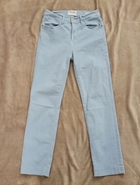 FRAME LE HIGH STRAIGHT JEANS